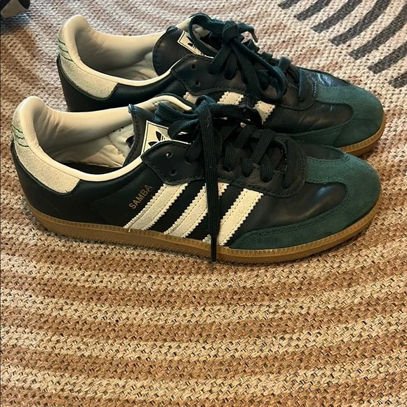 adidas gazelle silver green womens adidas Men's Inter Miami Samba Indoor White/Mint, 10 main image 0